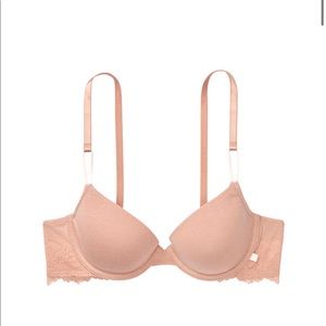Victorias Secret Lightly Lined Cotton Demi Bra